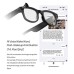 4K HD AI Smart Glasses Chat GPT Video Record Bluetooth Call 260Mah Battery Voice Control Hands-Free for Travel Meeting Class New Adjustable Titanium Wearable With 3 Lens [en-gb]