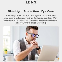 AI Smart Glasses GPT 6K HD Mini Camera Bluetooth Call Voice Assistant Control Smart Sports Wearable Glasses For Men Women 2025 Transparent Mirror [en-gb]