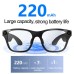 1080P WiFi Transmission Smart Glasses Recording Videos AI Photo Recognition Answer Translation 220mAh Battery Bluetooth Glasses Automatic Button Camera Colorful Magnetic Wearable [en-gb]