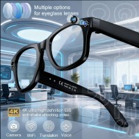 2025  Smart  Sunglasses ai smart glasses with Camera Video 8MP Translation  Bluetooth Call Music Play Men Women  Recording 100+ [en-gb]