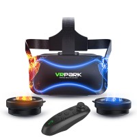 2021 VR Glasses Suit High-quality Adjustable Device with Handle 3D Virtual Reality Helmet Bluehooth 3.0 /IOS/PC Hot [en-gb]