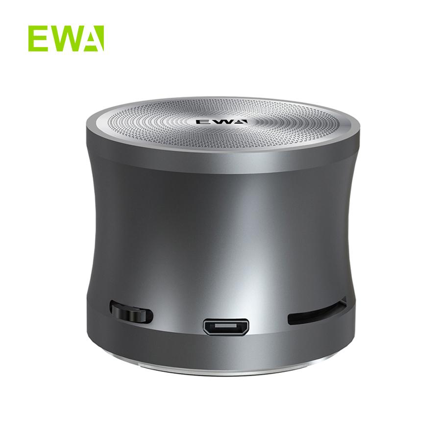 EWA A109 Mini Wireless Bluetooth Speaker Big Sound Stereo Bass For Phone/Laptop Micro SD Card Portable Loud Speaker Steel Body