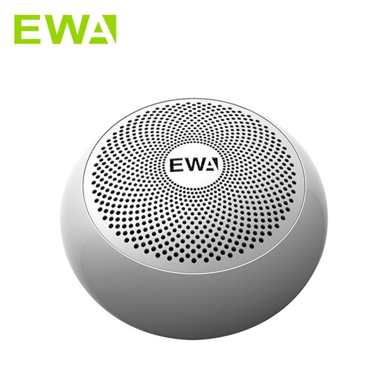 EWA A110 Mini Portable Wireless Bluetooth Speaker,TWS True Wireless Stereo Strong Bass Metal Covering Support TF Card Speaker