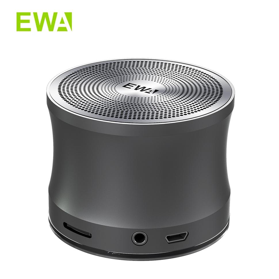 EWA A109 Wireless Bluetooth Speaker Mini Portable TWS Speaker With AUX IN Micro SD Microphone Hands Free For Home Bass Sound Box