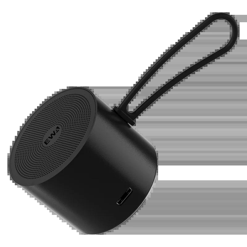 EWA A127 Metal Bluetooth Speaker Small Portable Steel Gun Heavy Metal Wireless Subwoofer Outdoor Mini USB Bluetooth Speaker