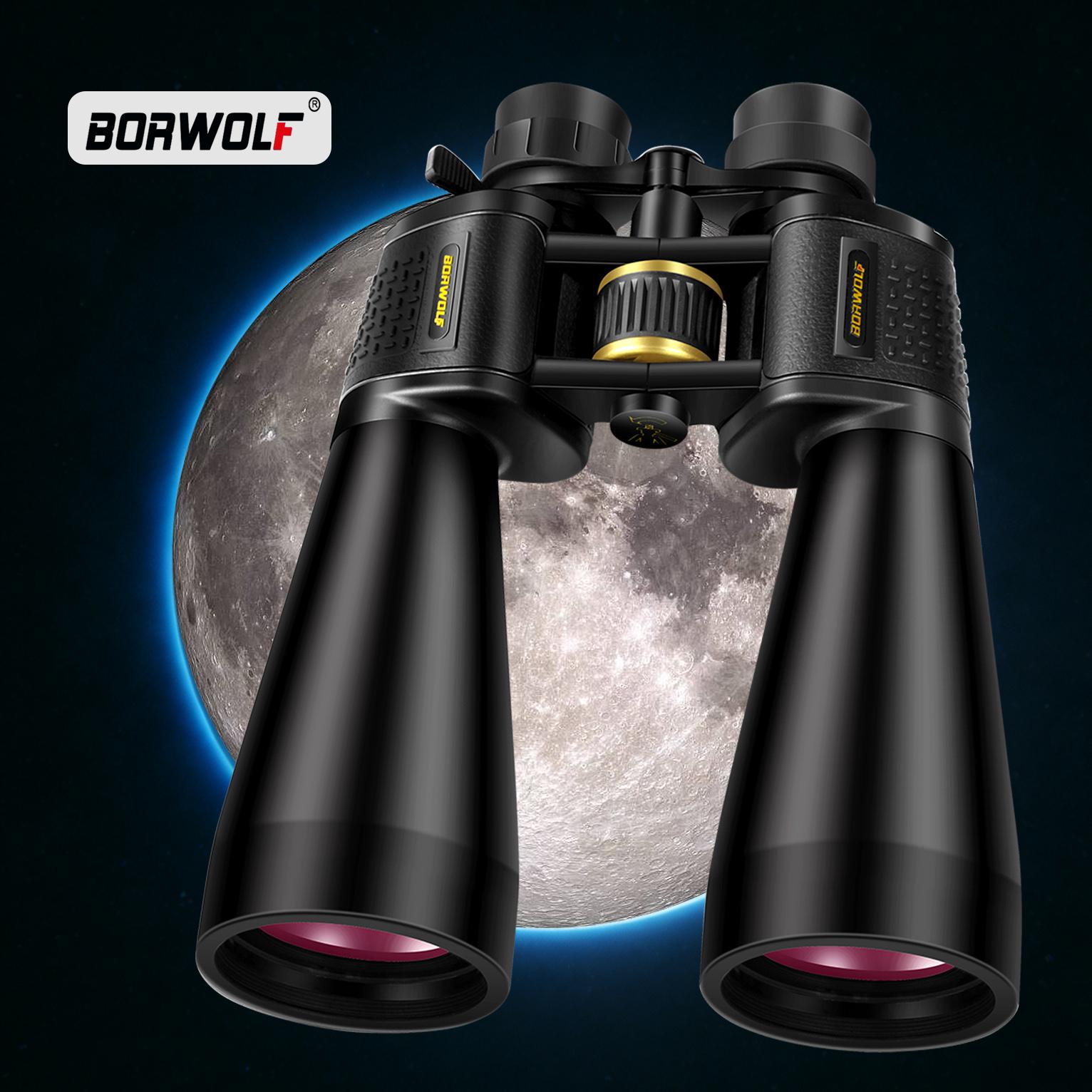 BORWOLF 13-39X70 ED High Magnification Long Range Zoom 39X Hunting Telescope Binoculars HD Professiona Zoom Ultra clear