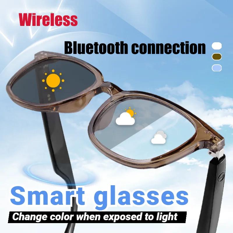 Bluetooth 5.4 Smart Glasses With Camera Video Recording AI Photo Recognition Call Translation Sports Spectacles Google Glass