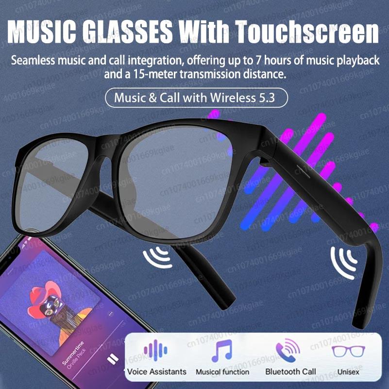 Smart Wireless Bluetooth Glasses Listen to Music Answer the Phone Men and Women Fashion Anti-blue Light Smart Glasse 2025 New