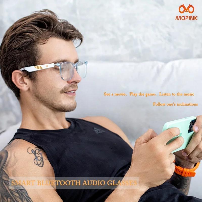 MX06 Smart Bluetooth 5.0 SunGlasses Headphones with Speaker Wireless Audio Touch Hands Free Calling Stereo Music Sport Otdoor