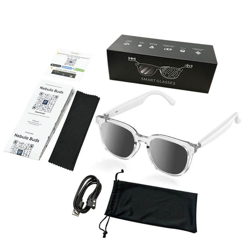 AI Intelligent Translation Glasses Chat GPT Touch Sunglasses Wireless Bluetooth Simultaneous Interpretation Headset
