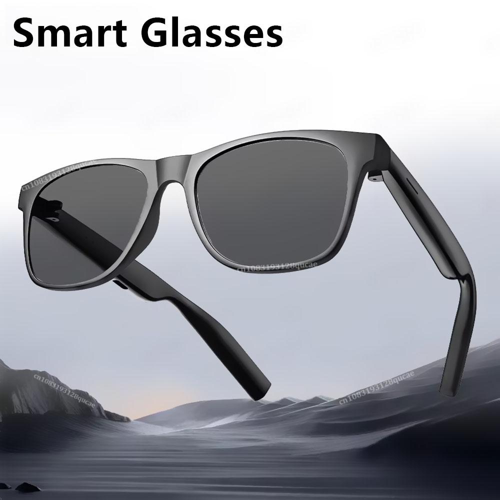 Smart Glasses Headset Bluetooth Call Smart Sunglasses Outdoor UV Protection Travel Runing Cycling Smart Sunglasses for Men Women