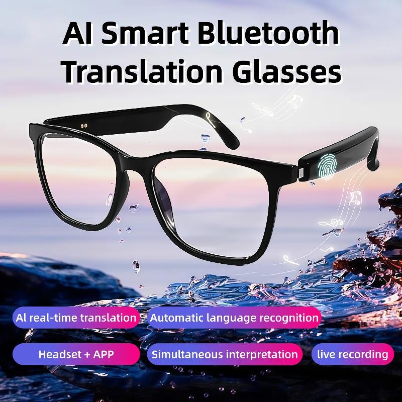GS03 Upgrade Smart Glasses With Camera Video Recording AI Photo Recognition Bluetooth Call Translation Voice Assistant Glasses
