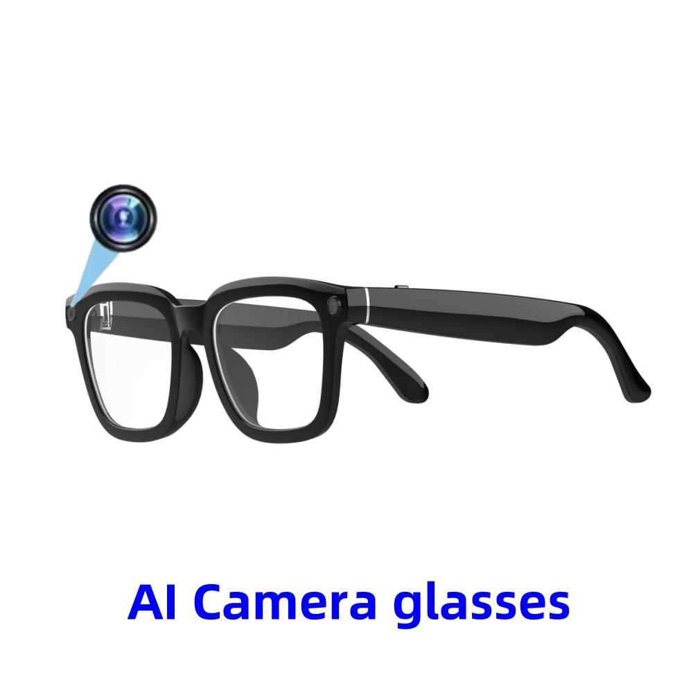 AI High Level Smart Glasses Wireless Real Time Translation Glasses with AI Photography Voice Calls Music Playback Versatile
