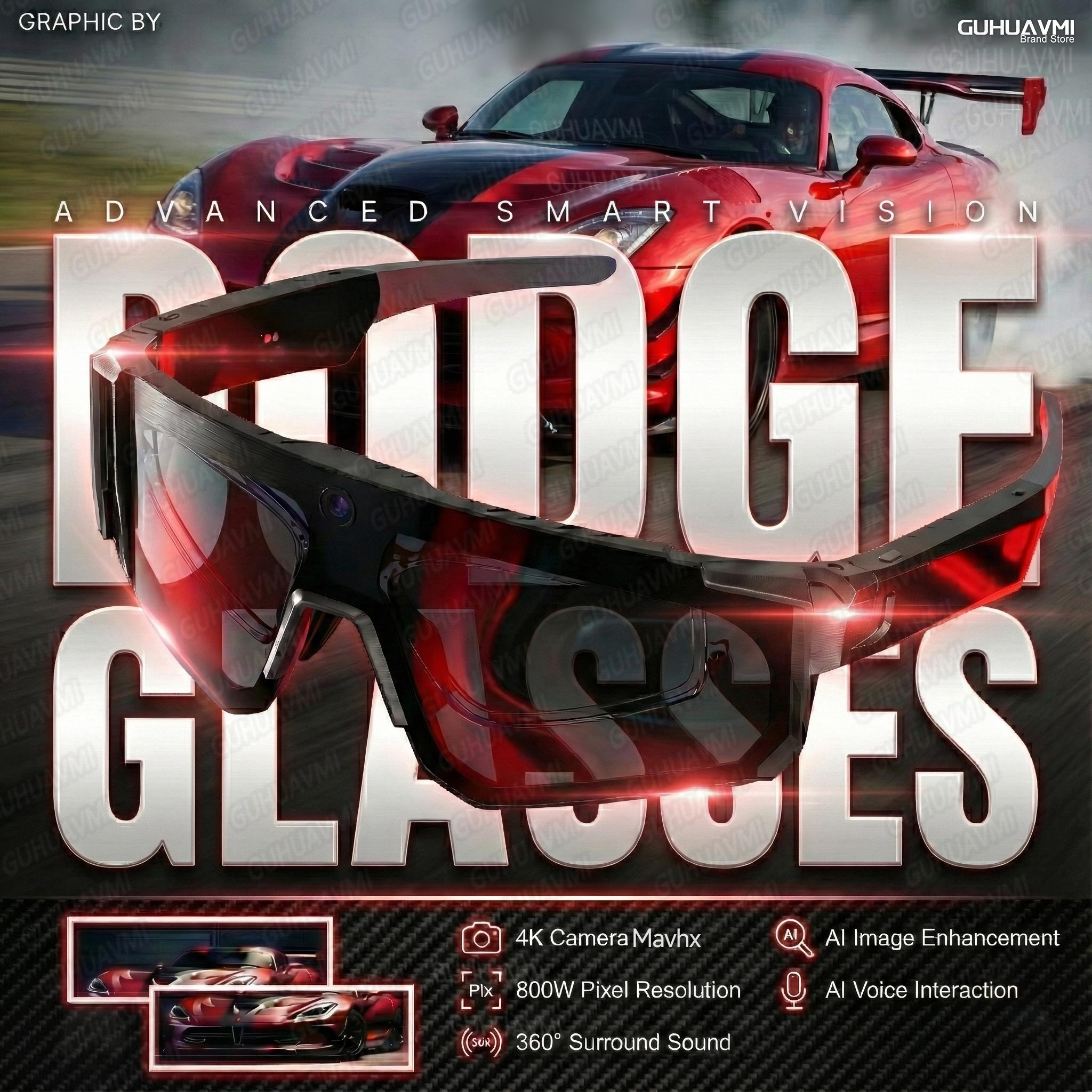 Outdoor Sports Camera Glasses 32GB Built in Memory 1200P Recorder Bluetooth Headset Polarized Lens Hiking Cycling Drive Smart